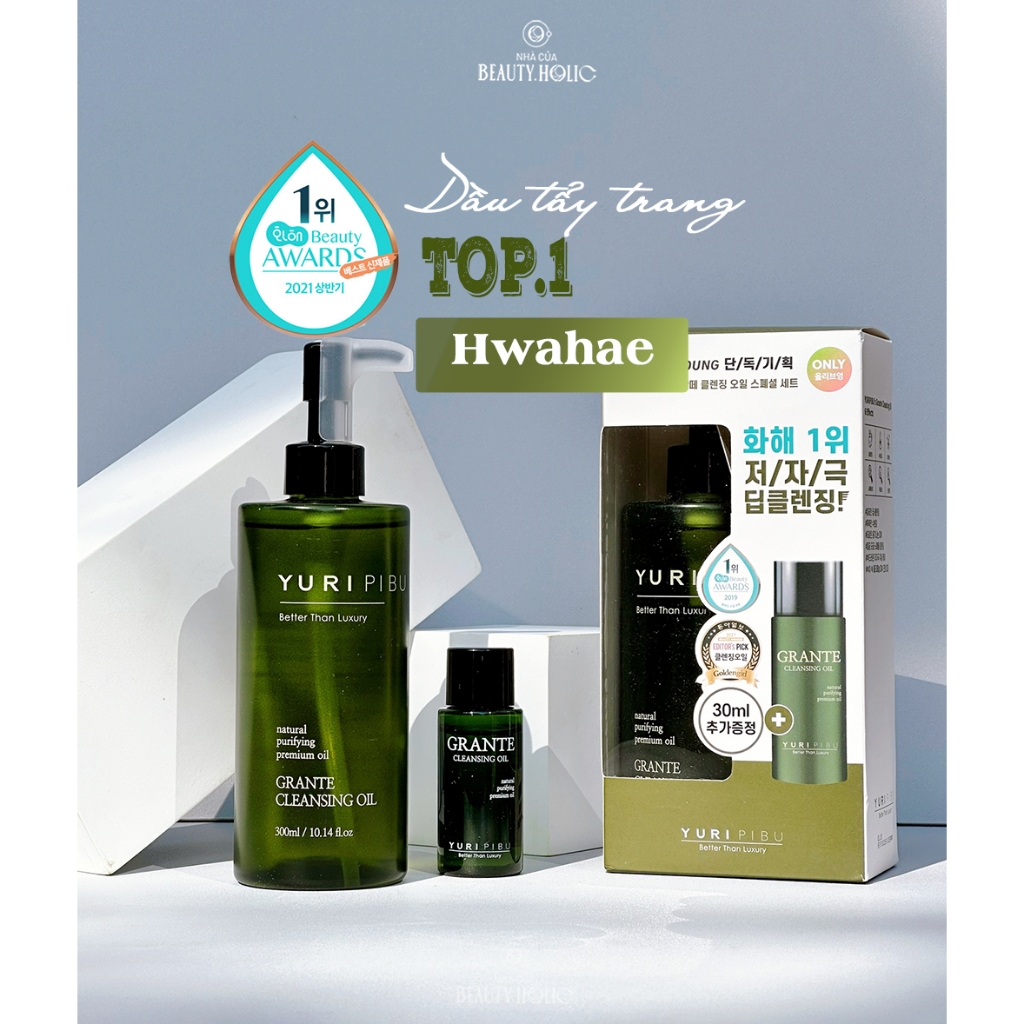 Dầu tẩy trang YURI BIBU GRATE CLEANSING OIL