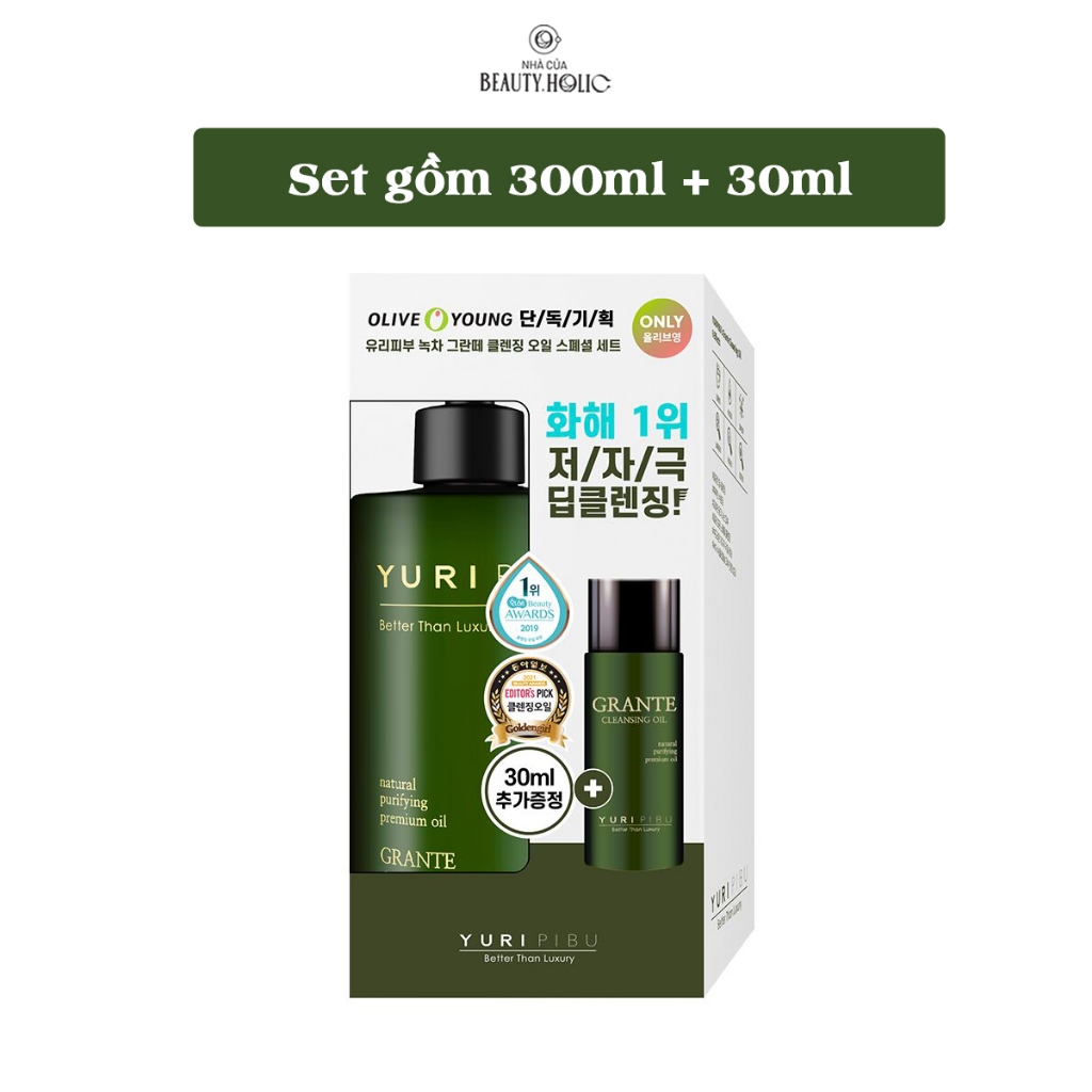 Dầu tẩy trang YURI BIBU GRATE CLEANSING OIL