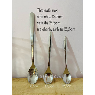 Muỗng cà phê - thìa sinh tố inox