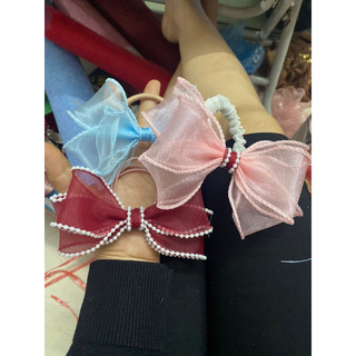 dây buộc tóc nơ cho bé gái