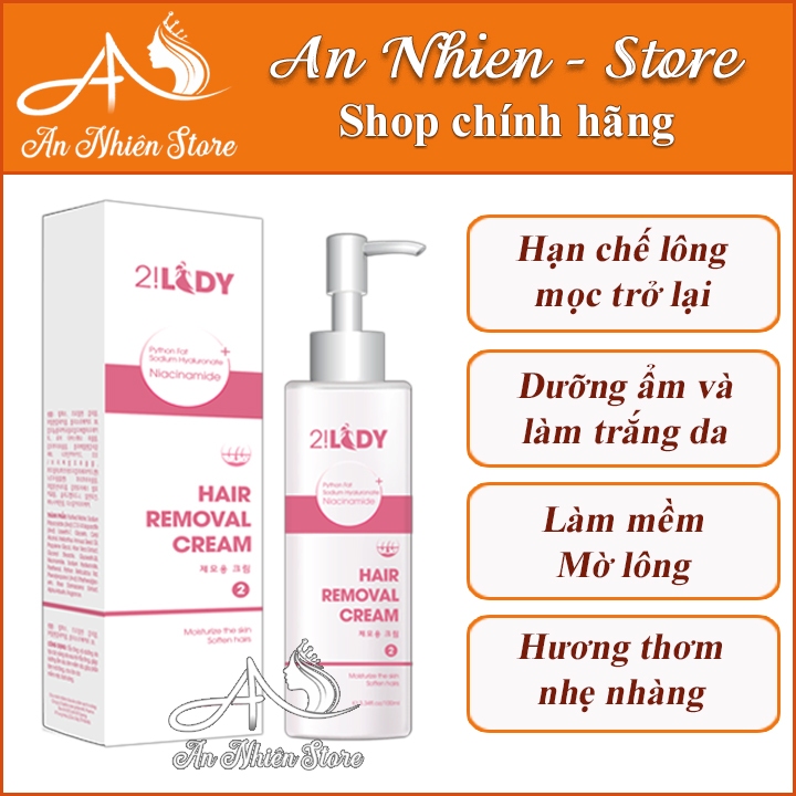 Kem Tẩy Lông 2Lady Magic Skin - Tẩy sạch mọi vùng lông cứng đầu chỉ với 5p