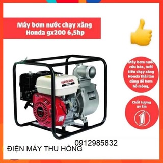 Máy bơm nước chạy xăng honda gx200 6.5hp