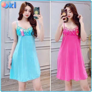 Combo 3 đầm thun lạnh áo 2 dây sexy, váy