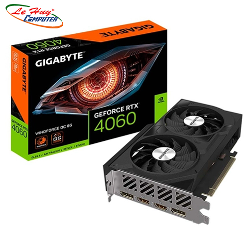 Card màn hình - VGA Gigabyte GeForce RTX 4060 WINDFORCE OC 8G GDDR6
