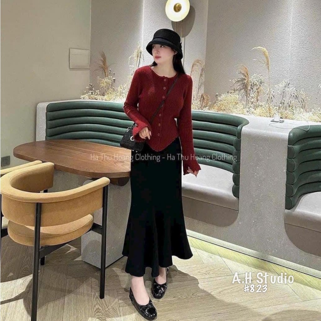 Chân váy đuôi cá chất zip lông dày dặn 247store.vn - Chanvay823_P2K1