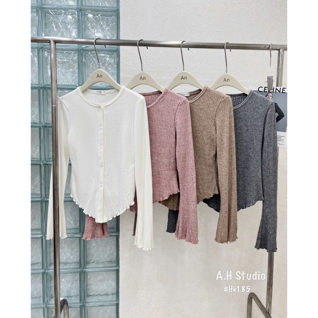 Áo len tăm tay loe vạt nhọn 247store.vn - Aotamtayloe185_P2K2