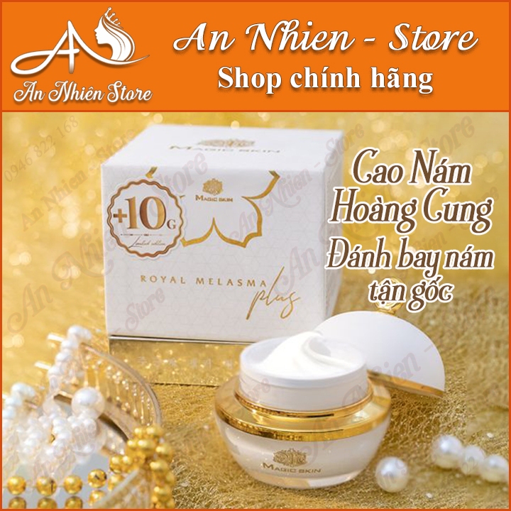 Sét 2 Sản Phẩm Xịt Khoáng Nám & Cao Nám Hoàng Cung - Magic Skin