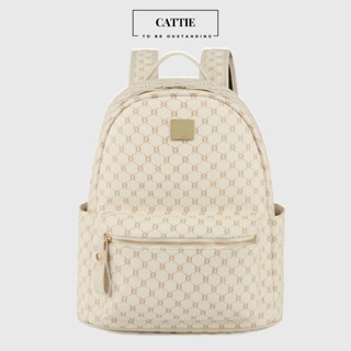 Balo Da Thời Trang Balô da Lv Da Pu Cao Cấp Balo mc Cặp Đi Học Đi Chơi Balo Đựng Laptop 14 Inch CATTIE CB023