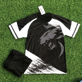   KLOG-BĐE03  in tên số áo theo yêu cầu - Bộ áo quần bóng đá mẫu mới không logo trắng đen_ Hàng thun lạnh loại 1 cao cấp 