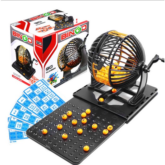 Bộ Lồng Quay Lô Tô Bingo 90 Số LOẠI LỚN