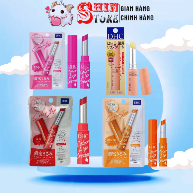 Son Dưỡng Môi DHC Lip Cream 1,5g Nhật Bản dưỡng ẩm giảm nứt nẻ môi hiệu quả