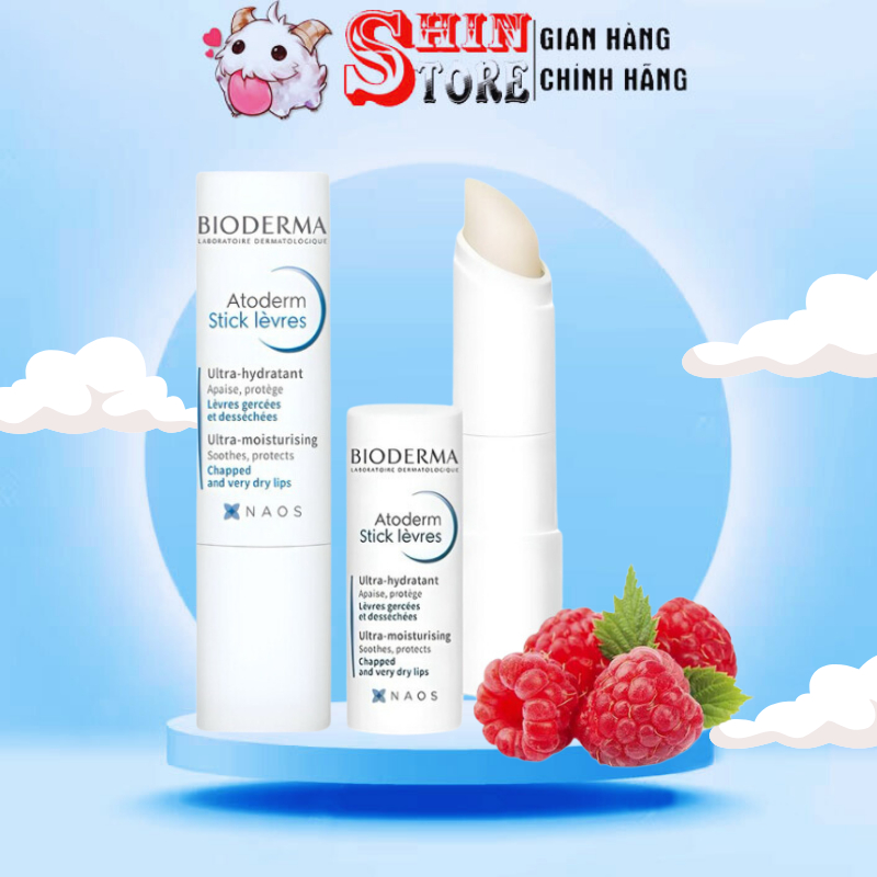 Son Dưỡng Môi Bioderma Atoderm Stick Levres 4g