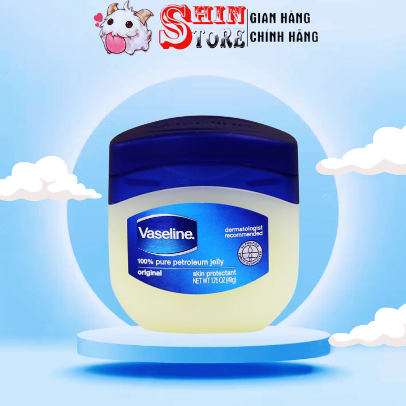 Sáp dưỡng ẩm đa năng VASELINE Pure Petroleum Jelly Original Mỹ 49g