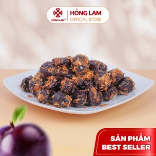 Ô mai (xí muội) mận hậu ngũ vị Hồng Lam, dạng hộp (200gr, 300gr, 500gr). Hương vị chua, cay, mặn ngọt của gừng