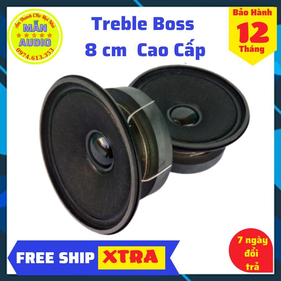 Loa treble boss 8cm, chep rời boss giá 1 đôi