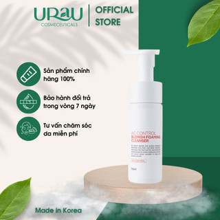 Sữa rửa mặt dạng bọt dành cho da dầu mụn goodndoc ac control blemish foaming cleanser 150ml