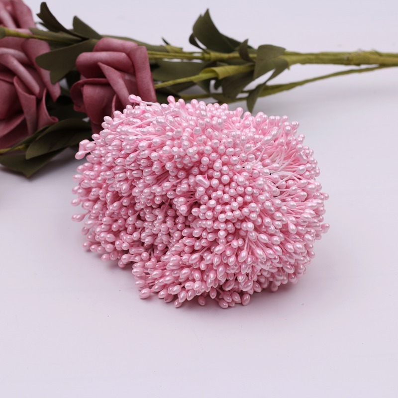 Túi 100 nhị hoa giả Nhụy hoa Kẽm Nhung - Bó nhụy hoa giả, phụ kiện làm hoa giả handmade trang trí đẹp mắt