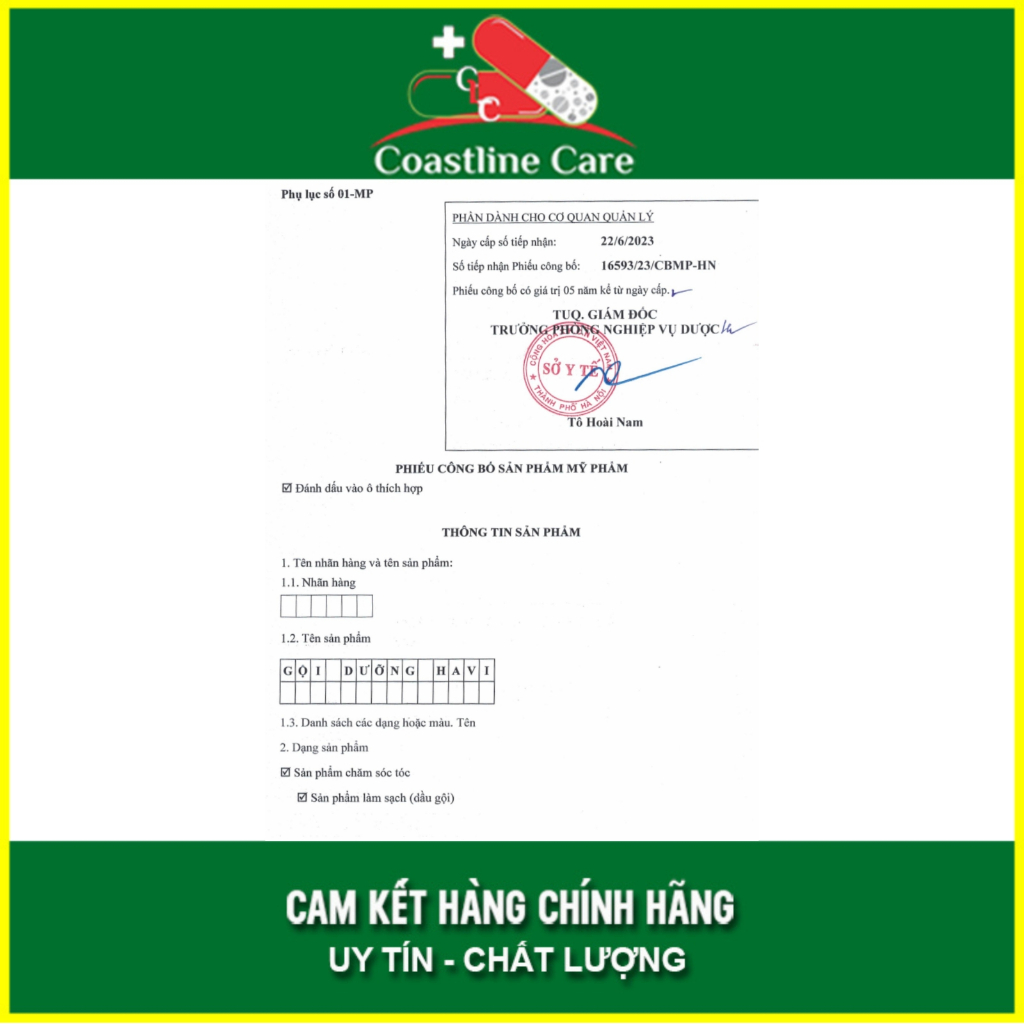 Gội dưỡng Havi – Xả dưỡng Havi quy cách 330ml và 500ml - CLC Pharmacy