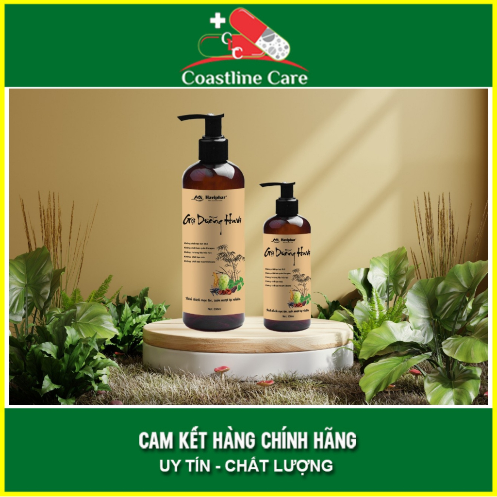 Gội dưỡng Havi – Xả dưỡng Havi quy cách 330ml và 500ml - CLC Pharmacy