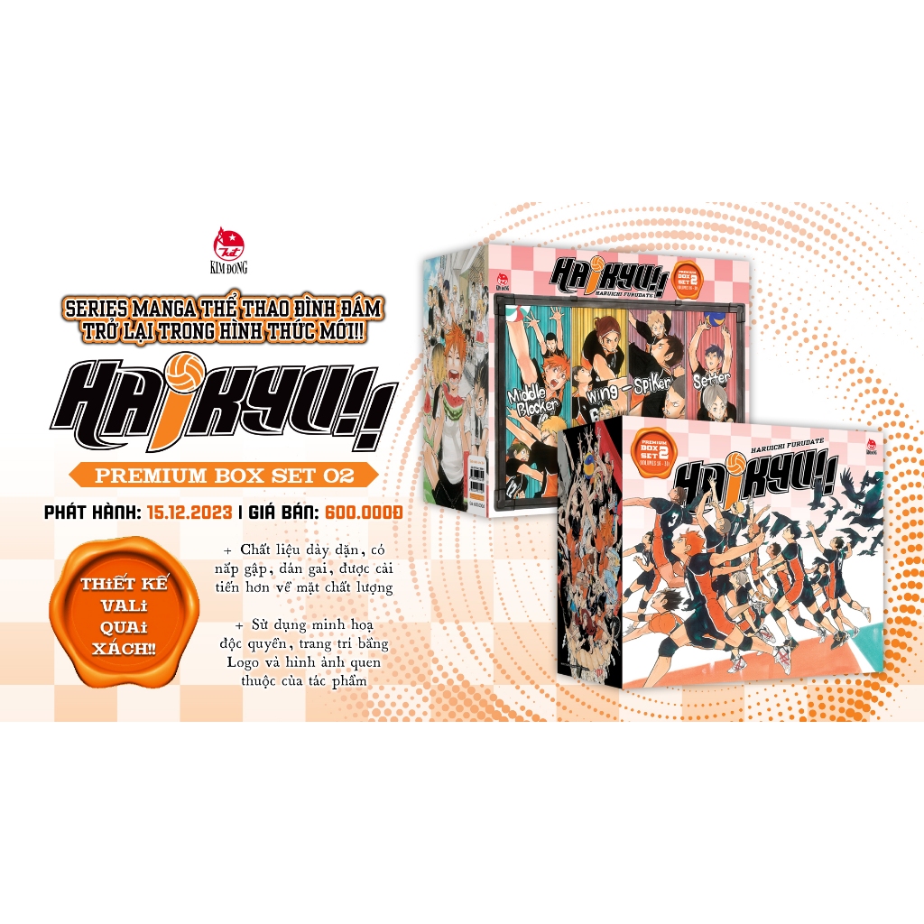 Sách Haikyu!! Premium Boxset 2  - Bản Quyền