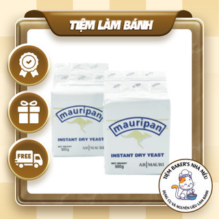 Men khô ngọt Mauripan 500g làm bánh ngọt/bánh bao