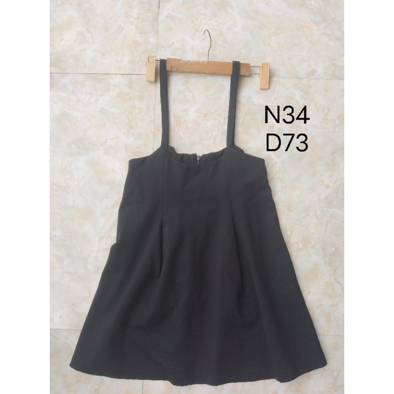 Váy hai dây, váy yếm hai dây 2hand