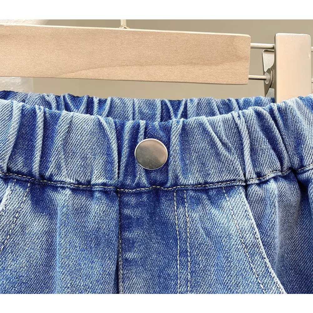 SHORT JEAN BÉ TRAI VẢI MỀM