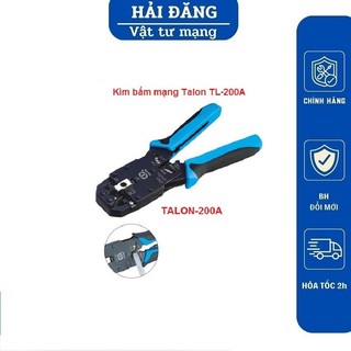 Kìm bấm mạng talon tl-200a, kìm bấm đa năng bấm đầu rj11,rj12,rj45,rj50 cao cấp.