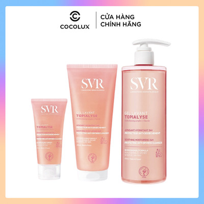 Sữa rữa mặt SVR Topialyse Gel Lavant Dành Cho Da Khô Và Nhạy Cảm 55ml - 400ml