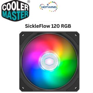 Quạt tản nhiệt case máy tính Cooler Master SickleFlow 120 RGB – Quạt SickleFlow 12cm