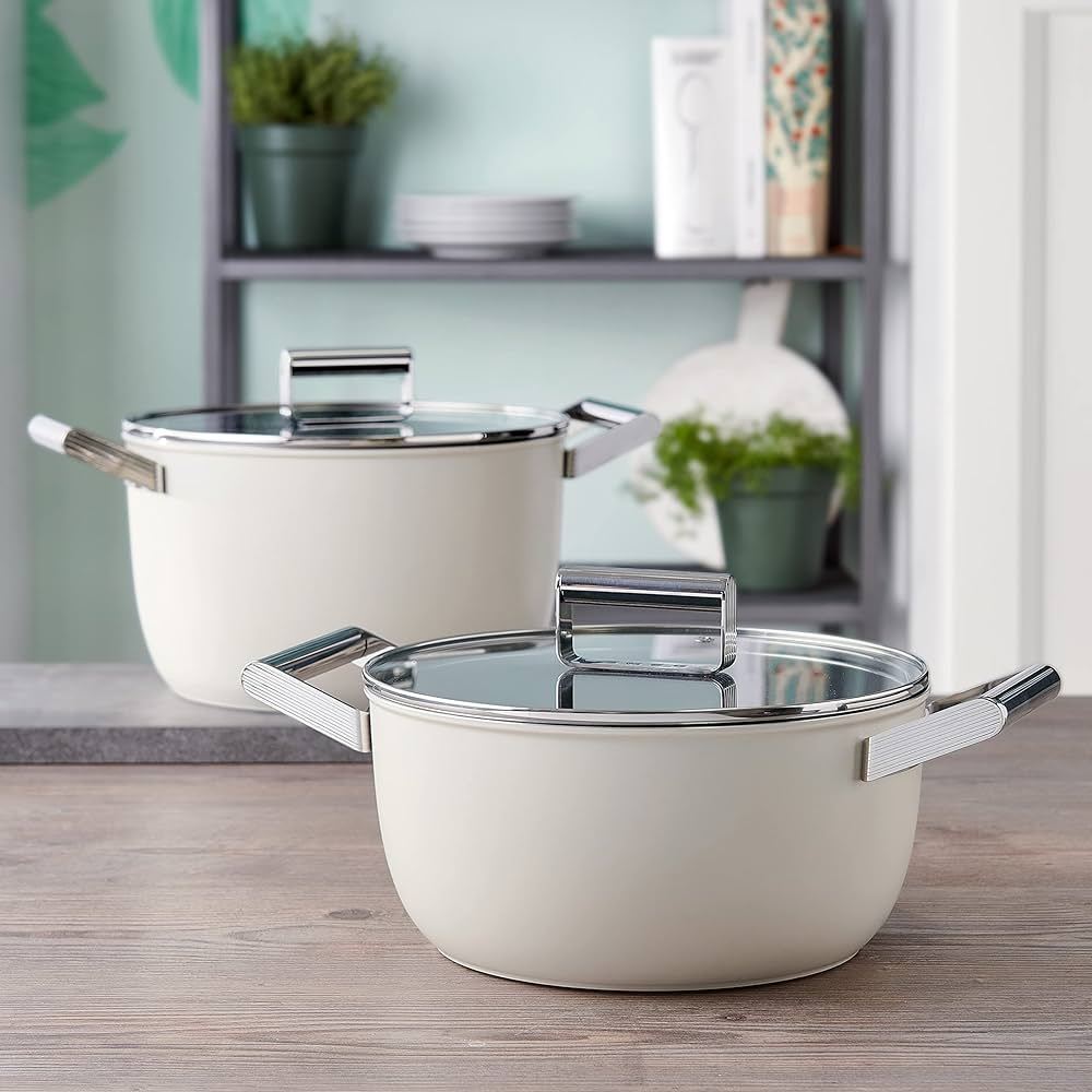 Nồi Smeg CKFC2411CRM màu kem 24cm