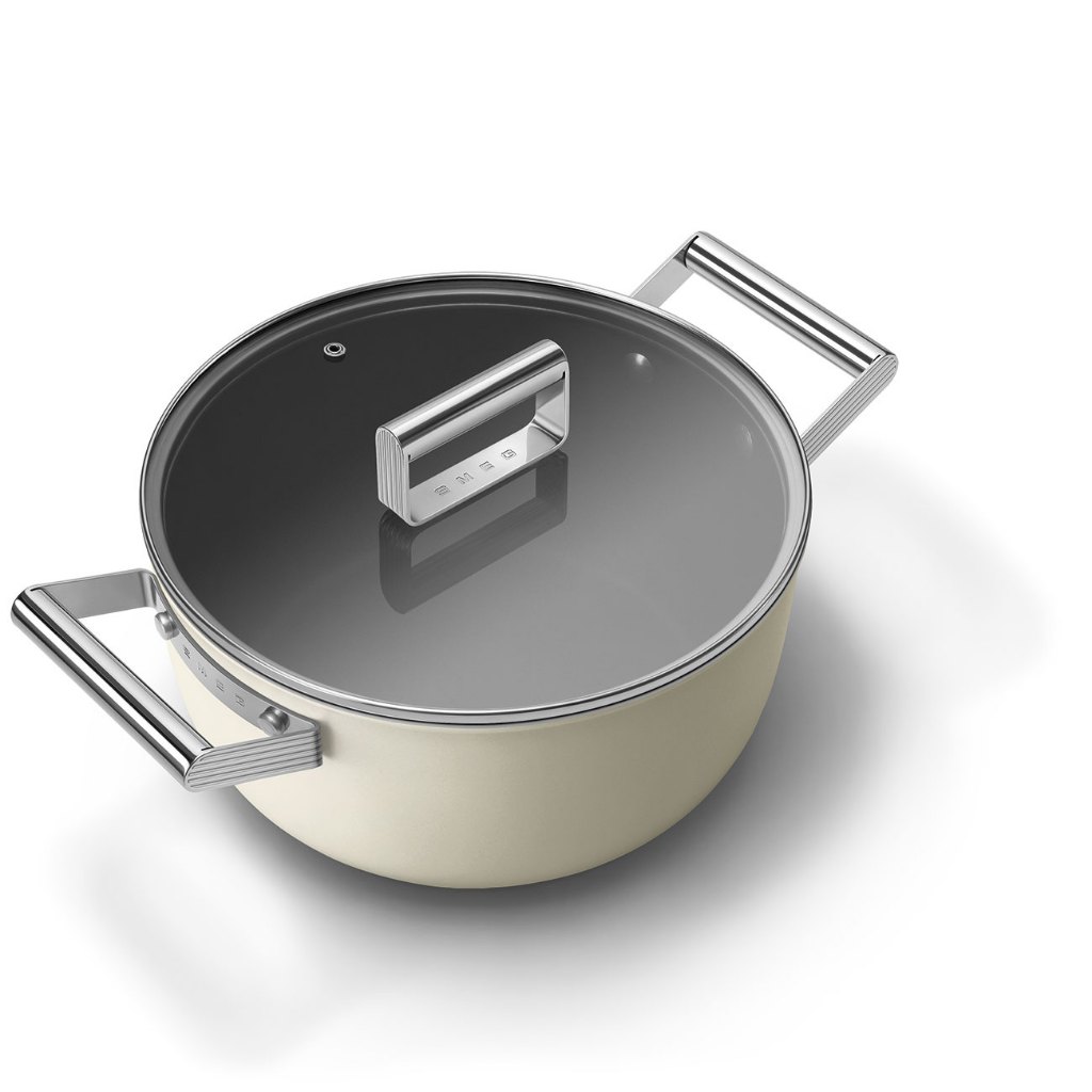 Nồi Smeg CKFC2411CRM màu kem 24cm