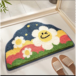 THẢM LAU CHÂN LÔNG CỪU 5D HÌNH SIÊU CUTE