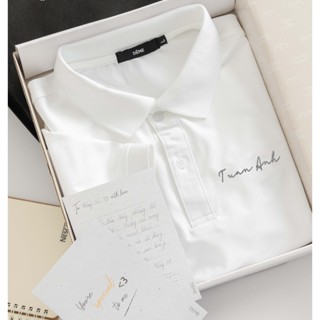 Quà Tặng Bạn Trai Áo Polo, Áo Polo Thêu Tên Theo Yêu Cầu DEME, Quà Tặng Sinh Nhật Ý Nghĩa