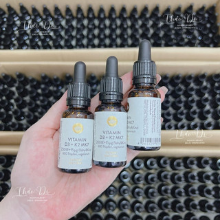 [Mẫu mới] Vitamin K2 D3 Mk7 Sunday Natural 20ml - Xuất xứ Đức