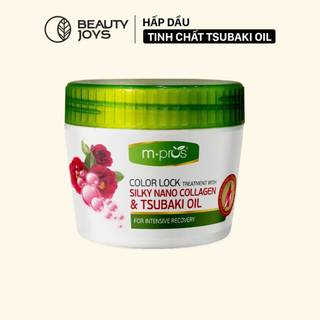 Hấp dầu m.pros 300ml tinh chất tsubaki oil, phục hồi giữ màu tóc