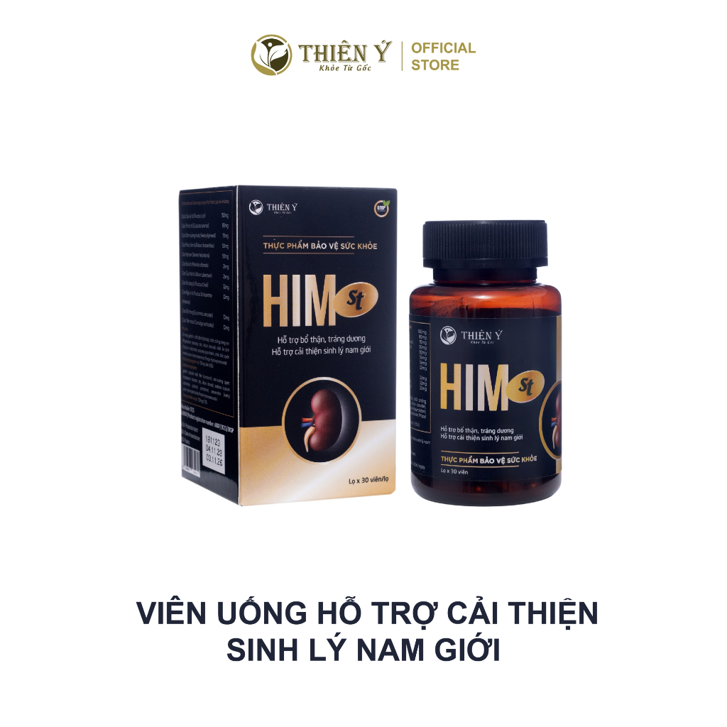 Viên Uống HIM ST Thiên Ý TY05 Hỗ Trợ Bổ Thận Tráng Dương, Hỗ Trợ Cải Thiện Sinh Lý Nam Giới