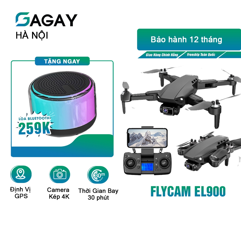 Flycam máy bay điều khiển từ xa L900 định vị GPS, chất lượng hình ảnh HD GAGAY Hà Nội