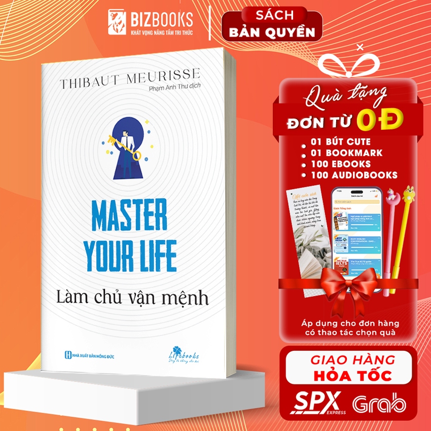 Sách Bizbooks - Master your life - Làm chủ vận mệnh