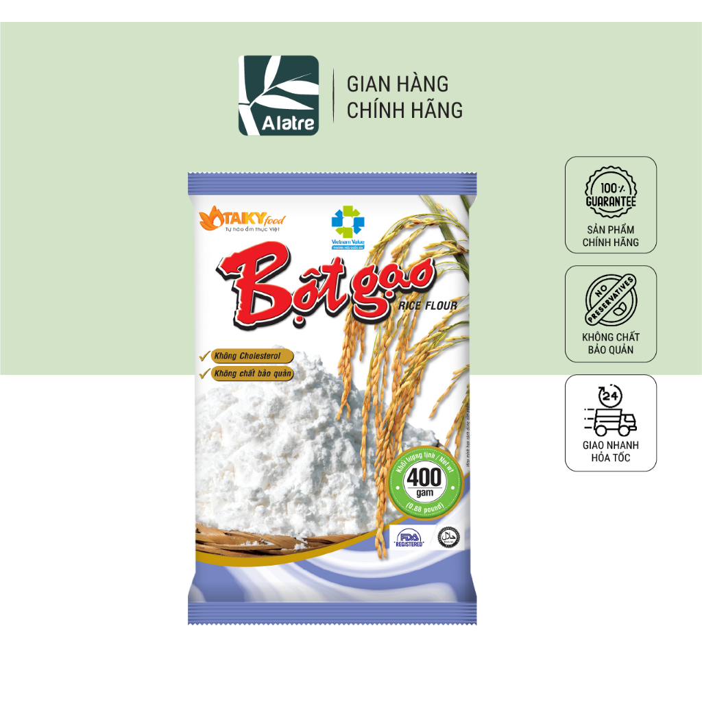 400g Bột Gạo TÀI KÝ - Hàng Chính Hãng - Date mới nhất!