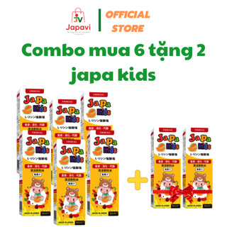 Combo mua 6 Japakids orihiro tặng 2 kích thích ăn ngon,tăng chiều cao cho bé