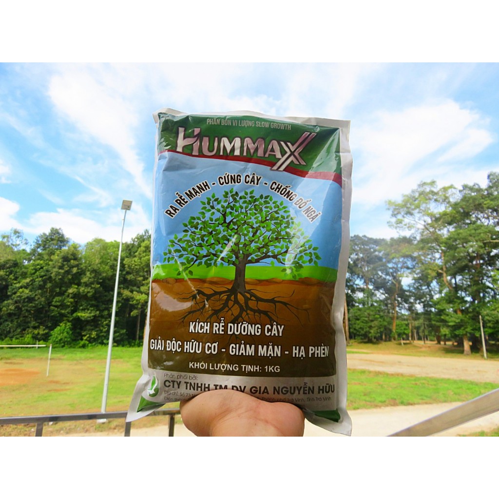 PHÂN BÓN LÁ HUMMAX GÓI 1KG (Dưỡng cây tốt đất)