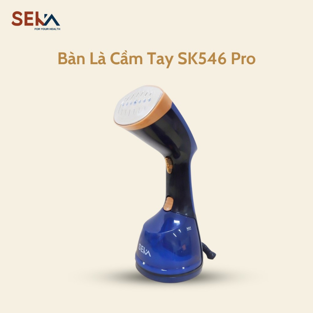 Bàn Là Hơi Nước Cầm Tay SEKA SK546 Pro Công Suất 1500W Dung Tích 220ml Màu