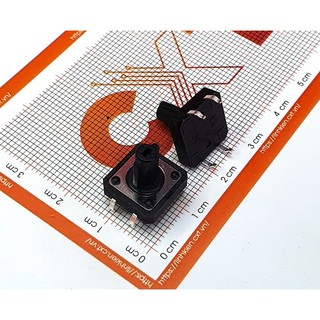 Nút nhấn 4p 12x12x12mm dip 4p-đầu xúc giác