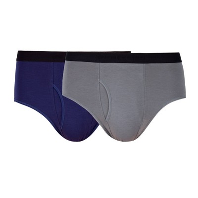 [BIGSIZE] Combo 2 Quần lót nam bigsize FREEMAN dáng brief chất liệu cotton thấm hút mồ hôi tốt, thiết kế nam tính ZQA-04