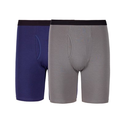 [BIGSIZE] Combo 2 Quần lót nam bigsize FREEMAN dáng long leg boxer chất liệu COTTON thấm hút mồ hôi tốt ZQB3-03