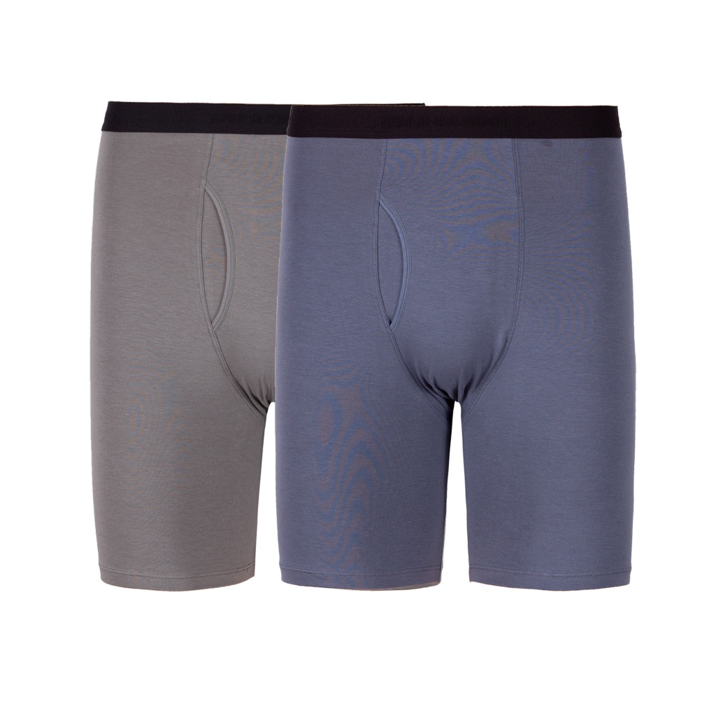 Combo 2 Quần lót nam bigsize FREEMAN dáng long leg boxer chất liệu cotton thấm hút mồ hôi tốt ZQB3-03