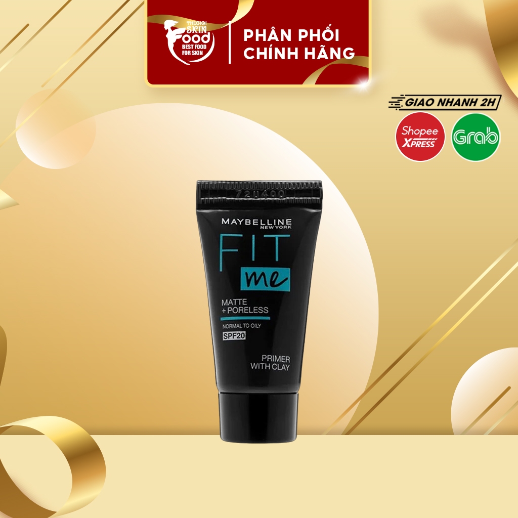 Kem Lót Maybelline Matte + Poreless Primer With Clay (HÀNG TẶNG KHÔNG BÁN)