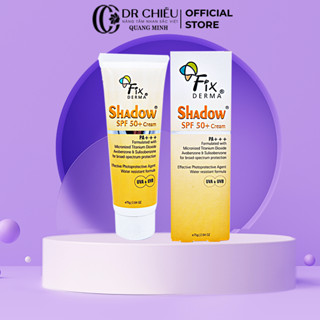 Kem Chống Nắng Shadow SPF 50+ Gel Chống Nắng Fixderma cho da mặt và toàn thân (75g)