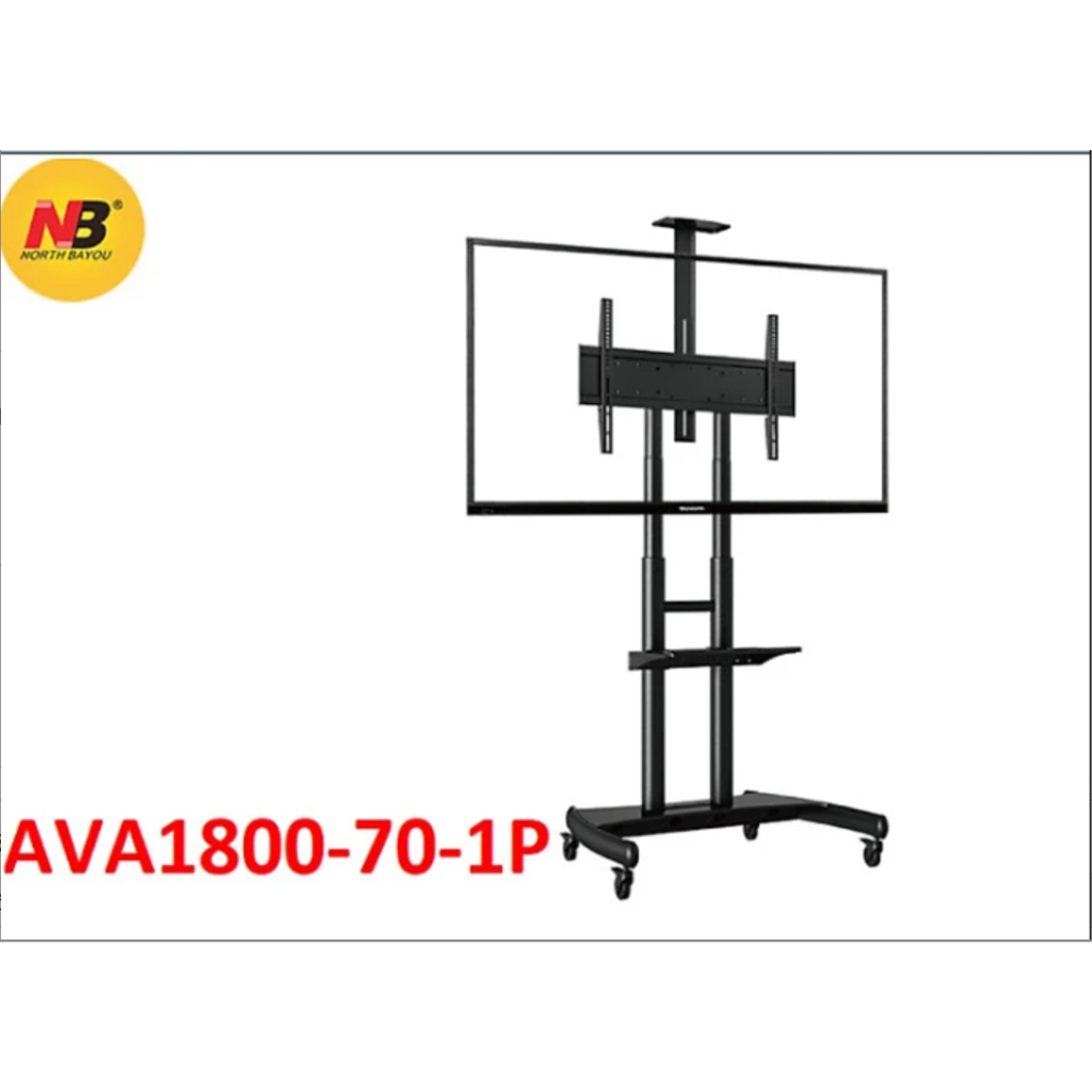 GIÁ ĐỠ TIVI DI ĐỘNG MÀN HÌNH SIÊU LỚN 50-85 INCH AVA1800 + Bánh Xe Di Chuyển Linh Hoạt
